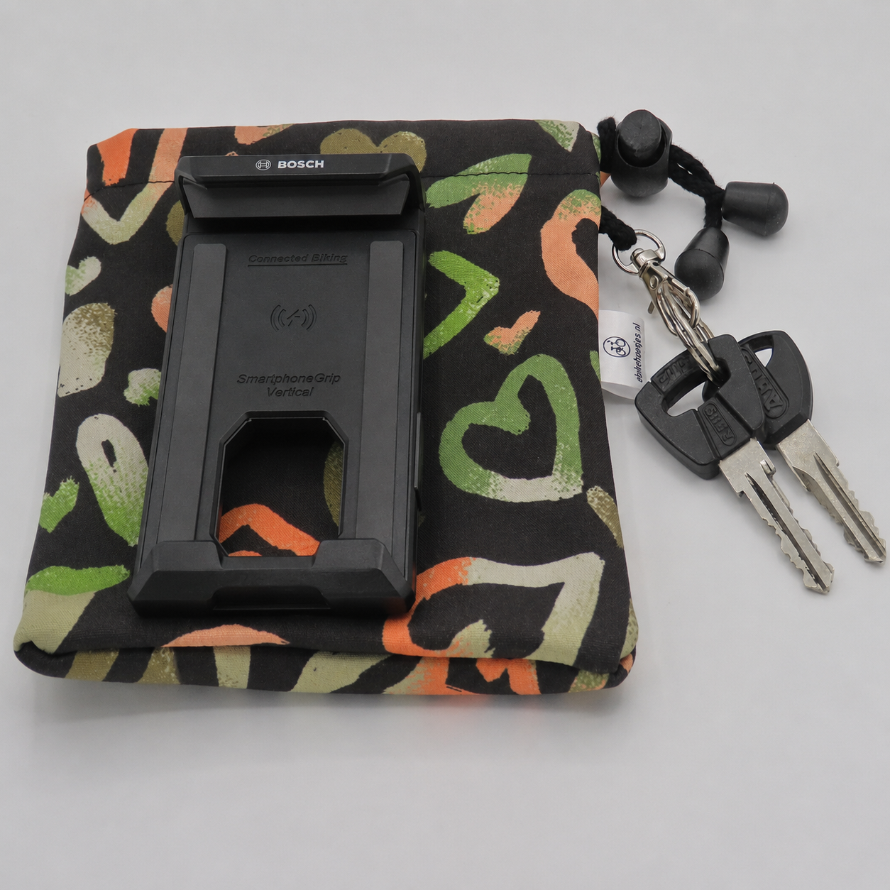 E-Bike-Hülle L Display Rot Fleece DLX