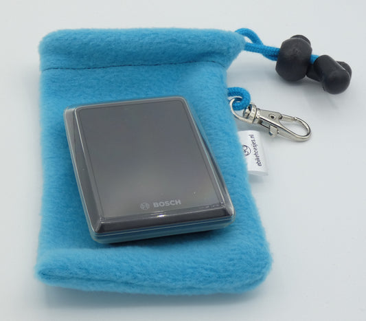 Ebike hoesje M display Aqua Fleece DLX