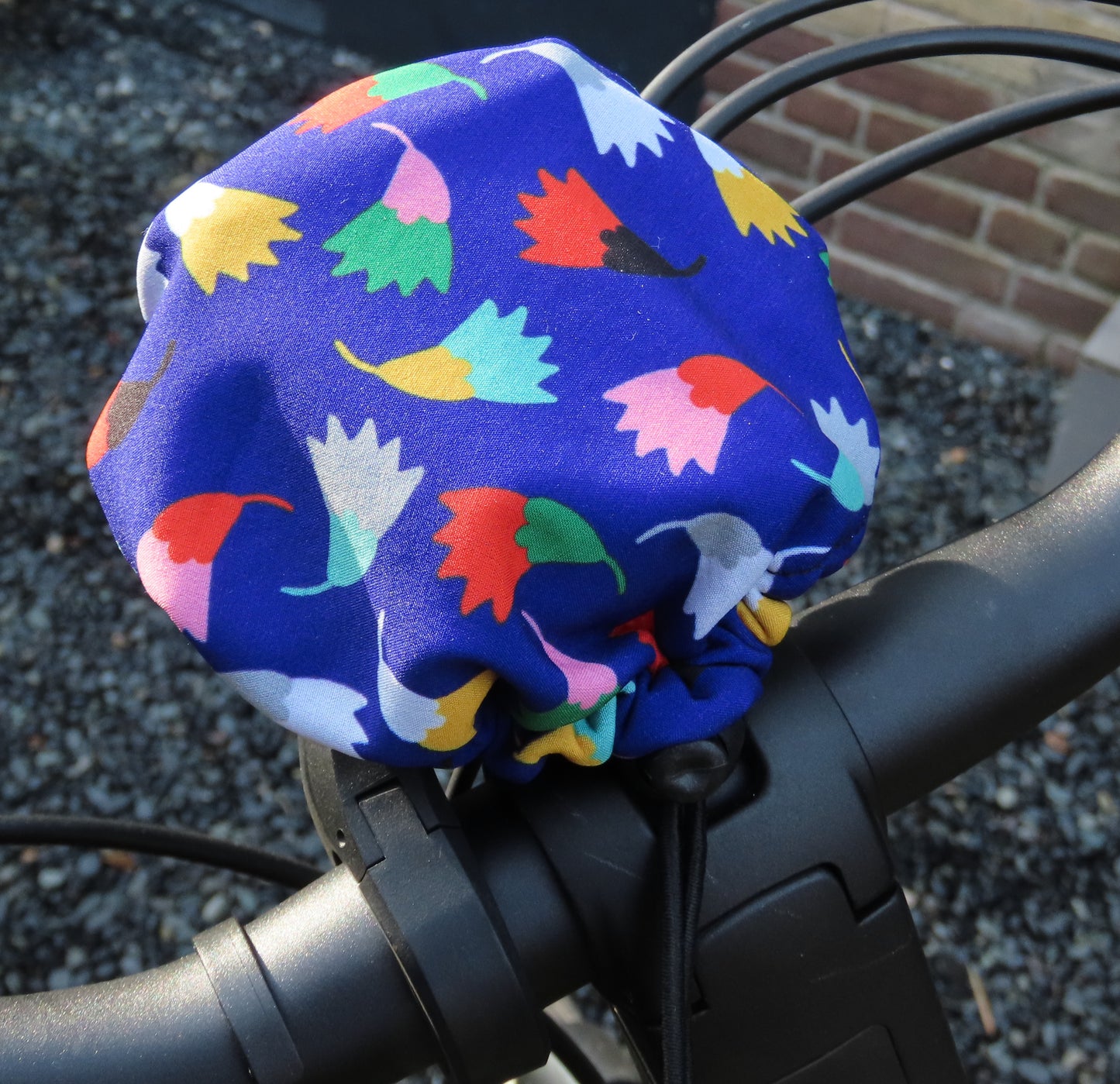 Ebike hoesje display vaste Bosch display purion 200 bloem softshell G