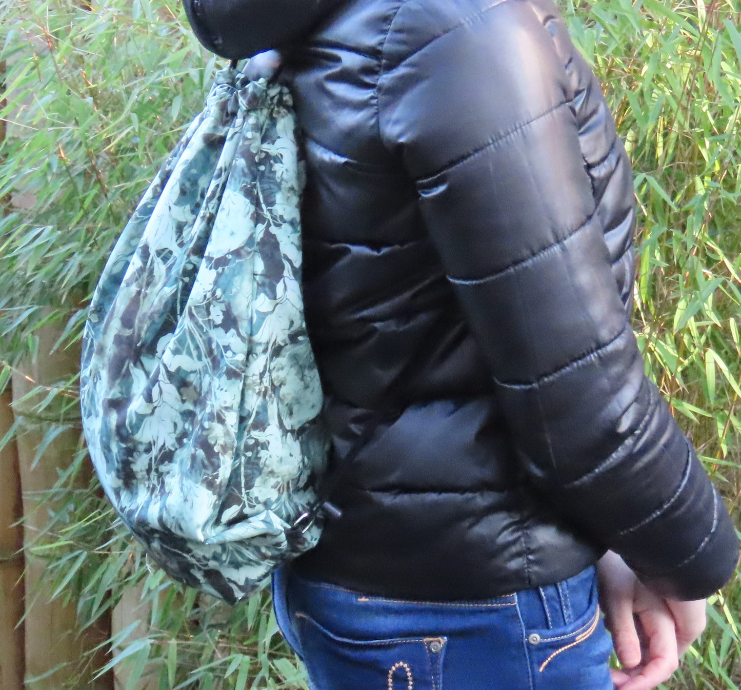 Forest, E-bike helmet bag, Racing helmet bag, Horse riding helmet bag, Bicycle helmet bag