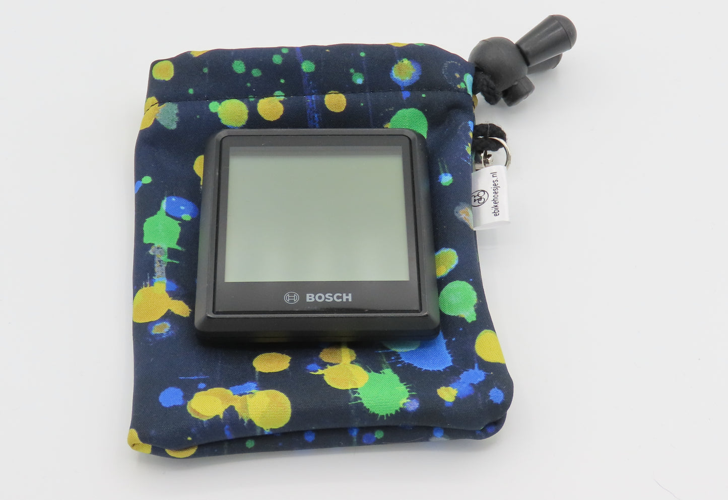 Ebike hoesje M display Bosch intuvia 100 Multi stip softshell DLX