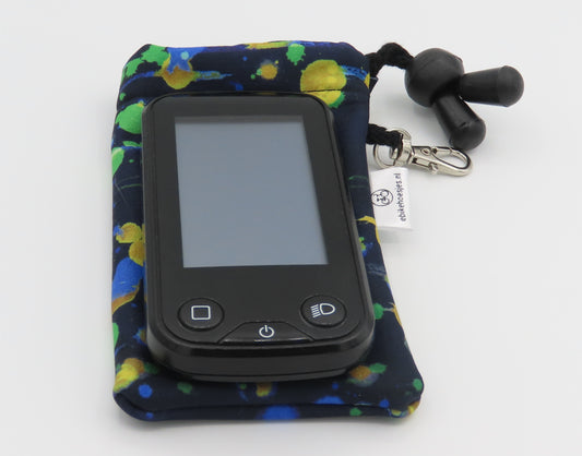 Ebike hoesje S display Multi stip softshell DLX