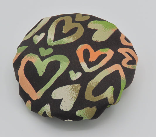 Ebike hoesje display vaste bafang display DP-C231 Hartje op zwart softshell G