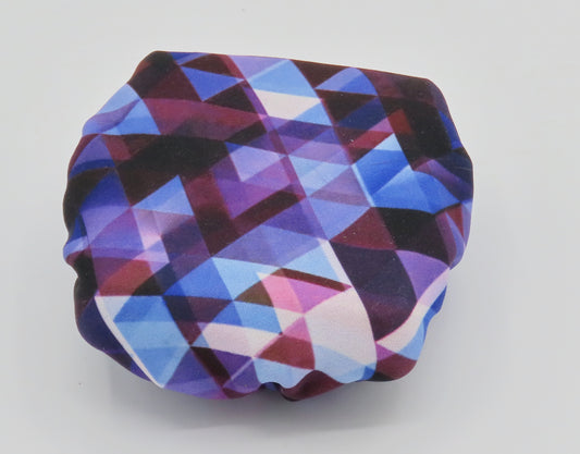 Ebike hoesje display vaste bafang display DP-C245 Driehoekje op paars softshell K