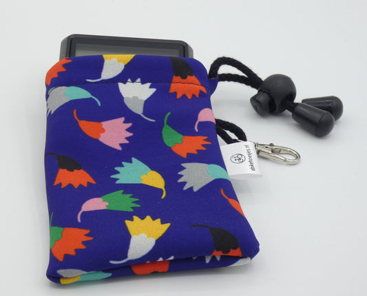 Ebike hoesje S display Shimano 6100 Bloem softshell DLX