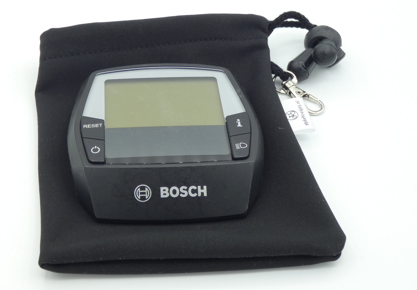 Ebike hoesje L display Bosch intuvia DLX zwart softshell