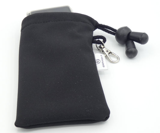 Ebike hoesje M display Bosch Kiox 500 zwart softshell DLX