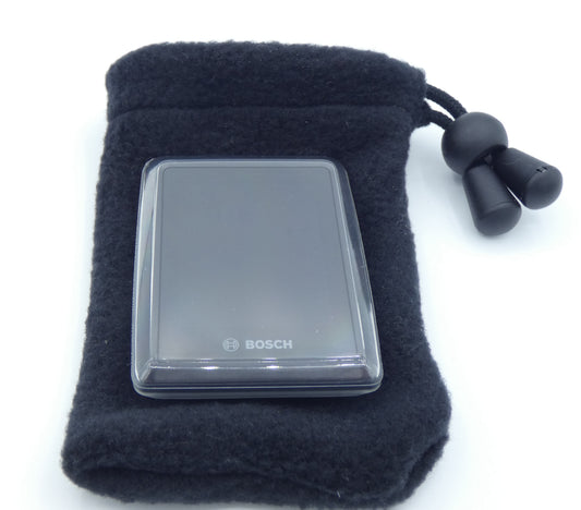 Ebike hoesje M display Zwart Fleece DLX