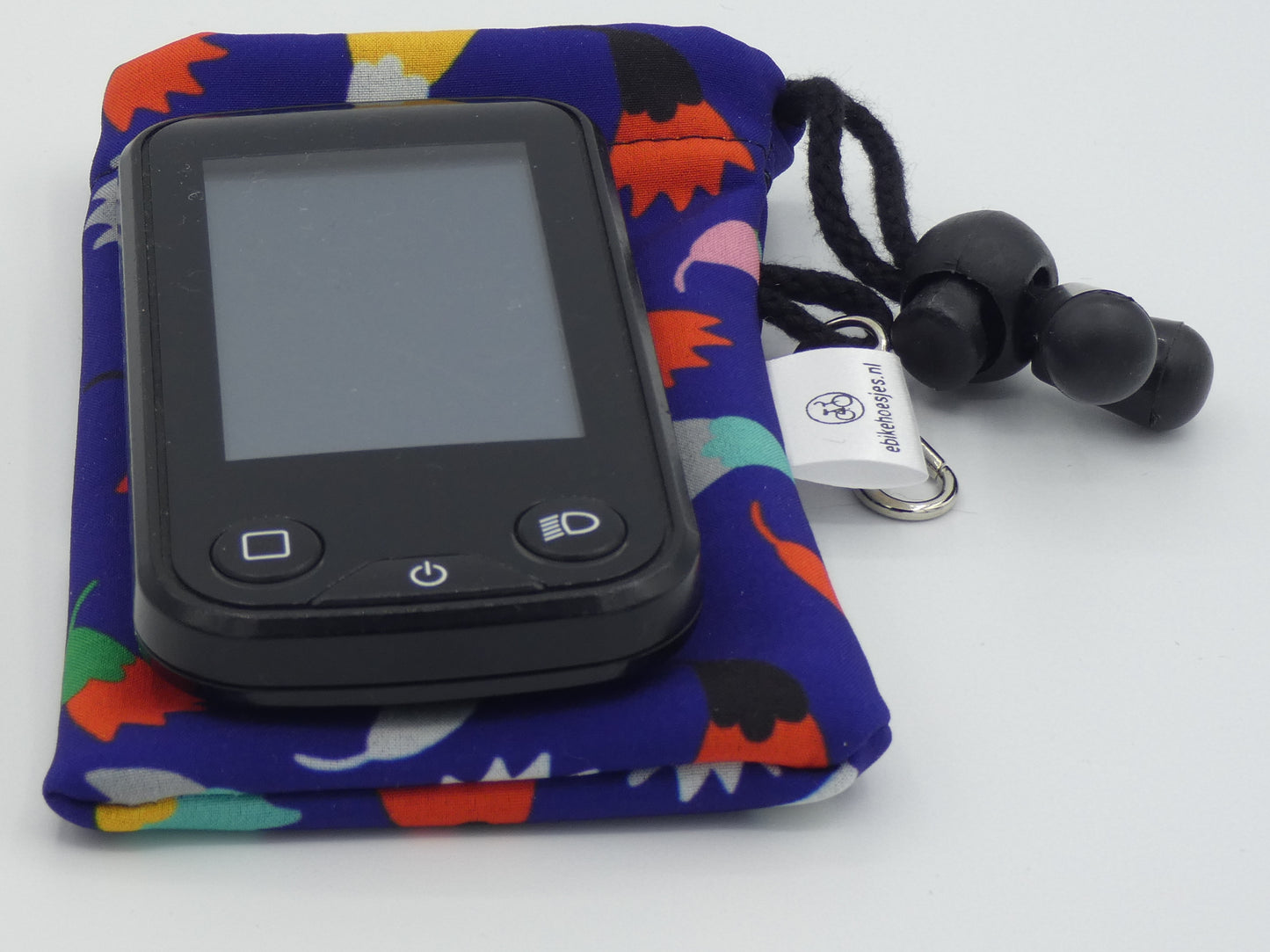 Ebike hoesje S display Shimano 6100 Bloem softshell DLX
