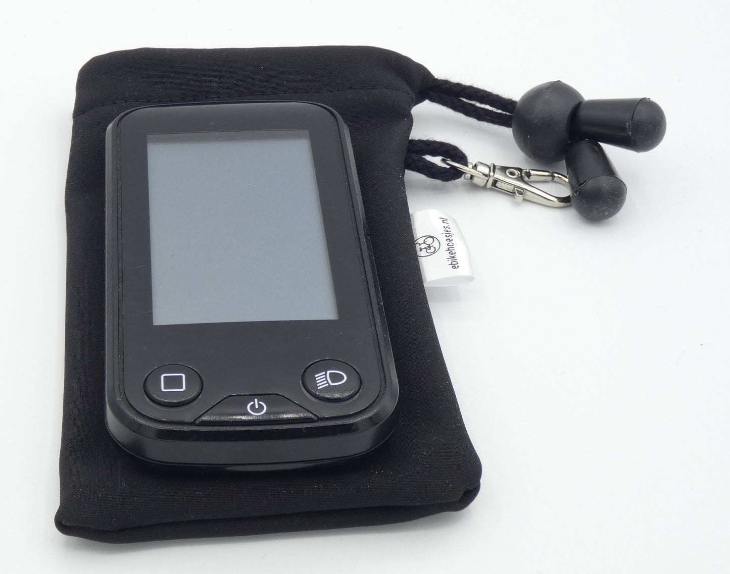 Ebike hoesje S display Shimano 6100 zwart softshell DLX