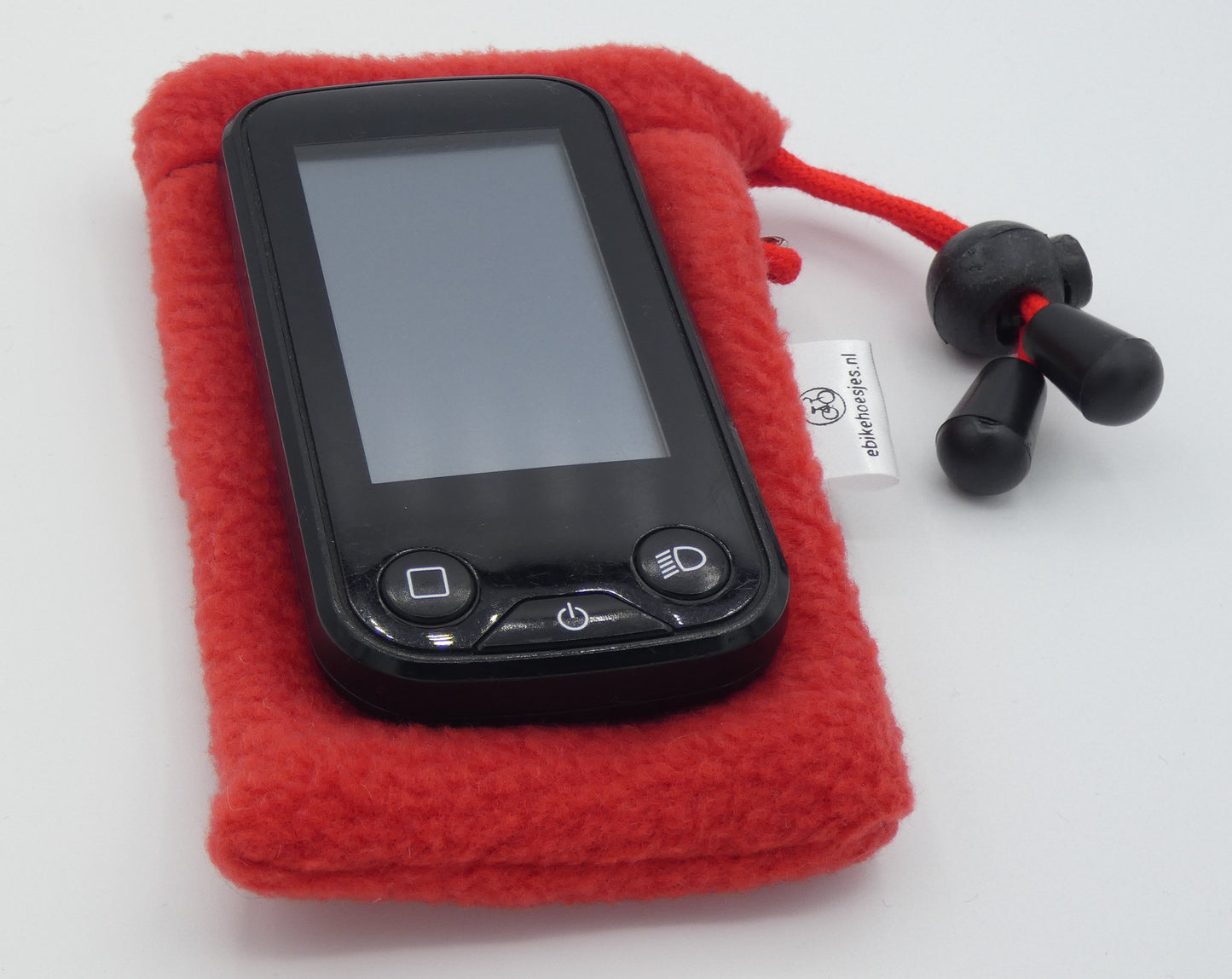 Ebike hoesje S display shimano 6100 Rood DLX