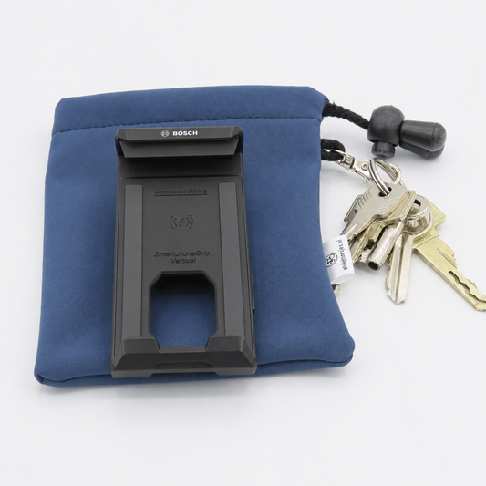 Ebike cover L display Red Fleece DLX