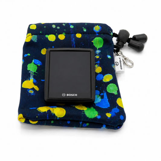 Ebike hoesje S display Multi stip softshell DLX