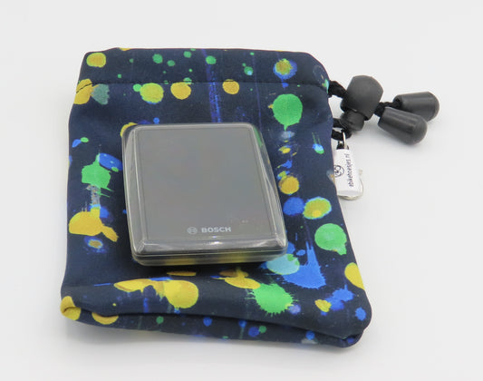 Ebike hoesje M display Bosch Kiox 500 Multi stip softshell DLX