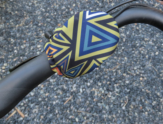 Ebike hoesje display vaste bafang display DP-C241 Driehoekje groen softshell K