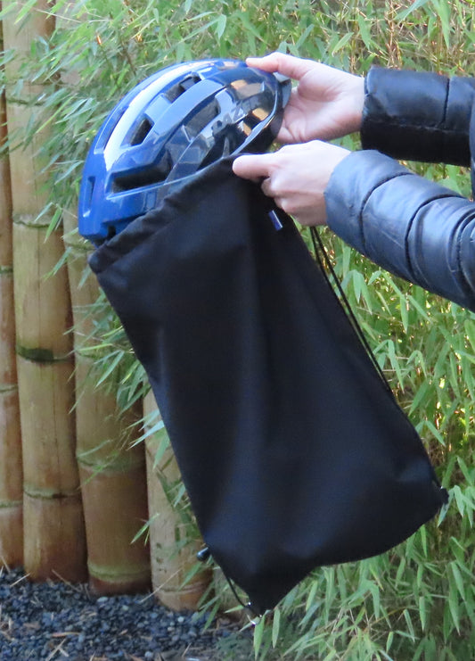 Zwart DLX,Ebike helm tas, Race helm tas, Paardrij helm tas, Fiets helm tas