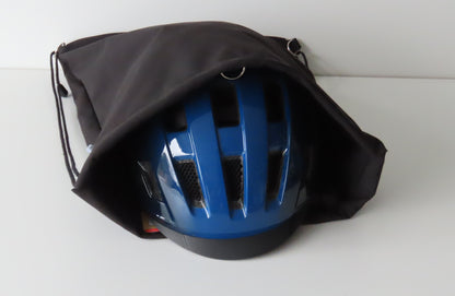Black DLX, E-bike helmet bag, Racing helmet bag, Horse riding helmet bag, Bicycle helmet bag