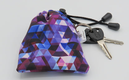 E-bike cover M display Bosch intuvia 100 Triangle on purple softshell DLX