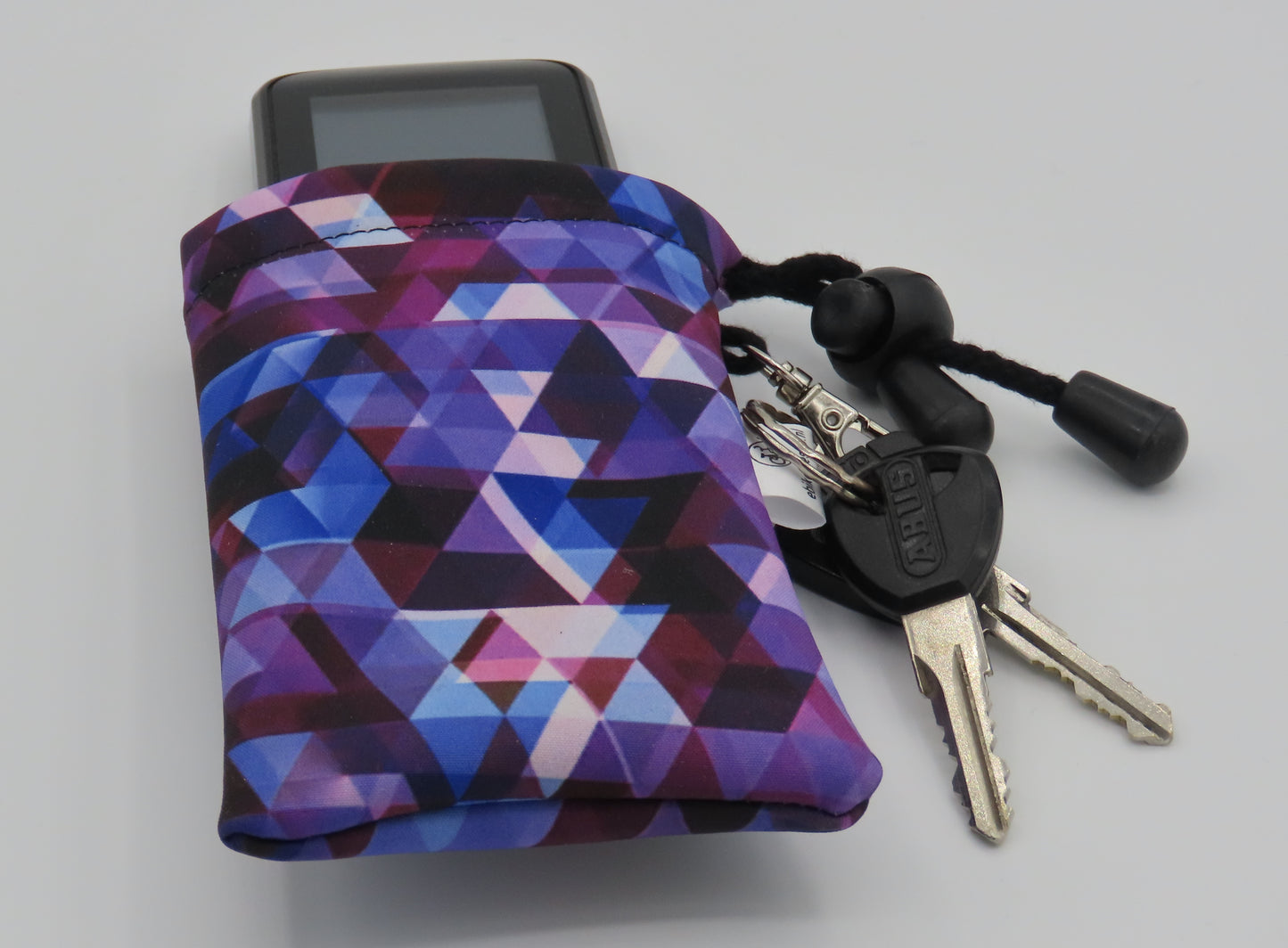 E-bike cover S display Triangle on purple softshell DLX
