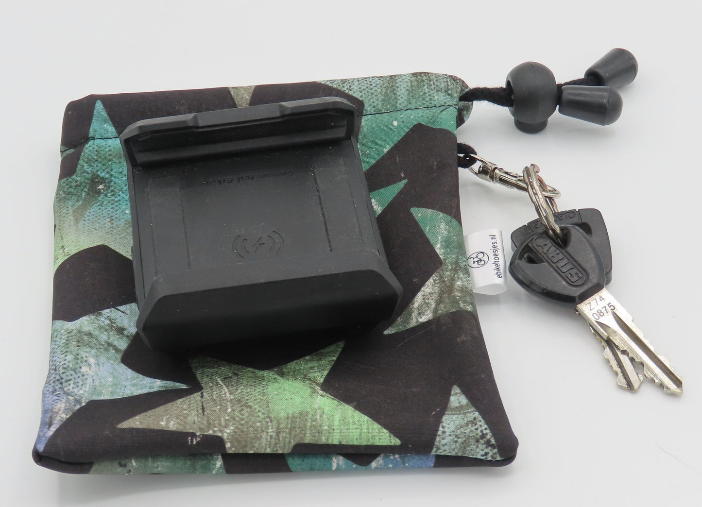 Ebike cover L display Star on black softshell DLX
