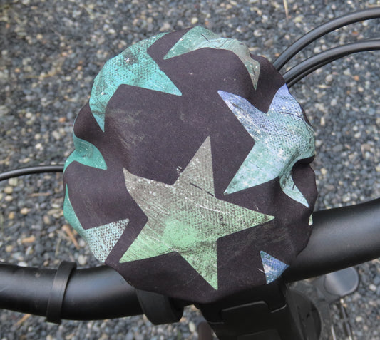 Ebike hoesje display vaste bafang display DP-C010 Ster op zwart softshell G