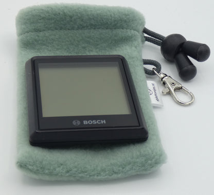 Ebike hoesje M display Lovens groen Fleece DLX