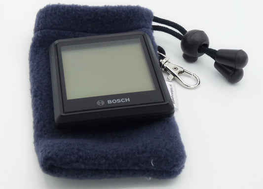 Ebike hoesje L display Bosch intuvia 100 Donker Blauw DLX