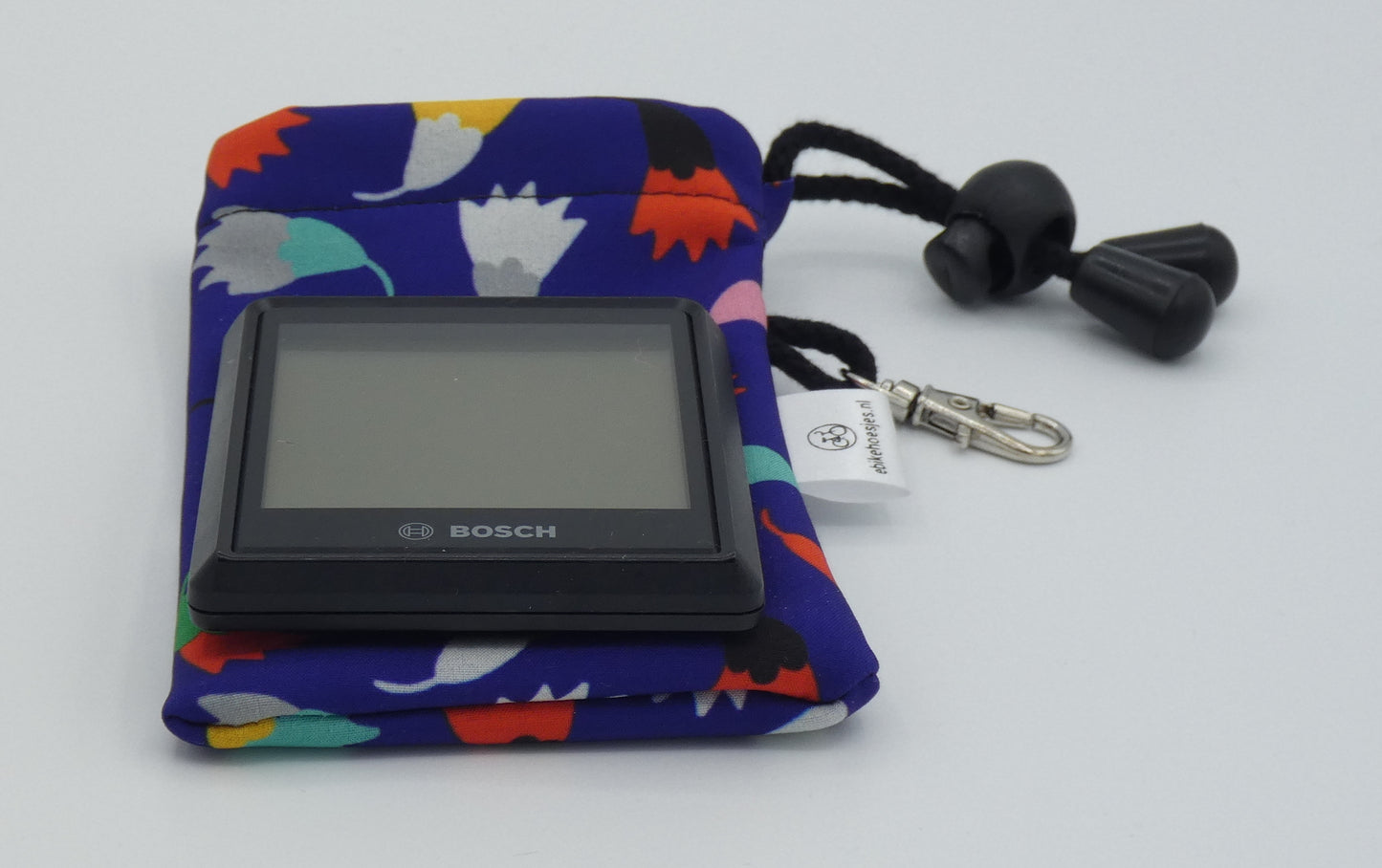 E-bike cover M display Bosch intuvia 100 flower softshell DLX
