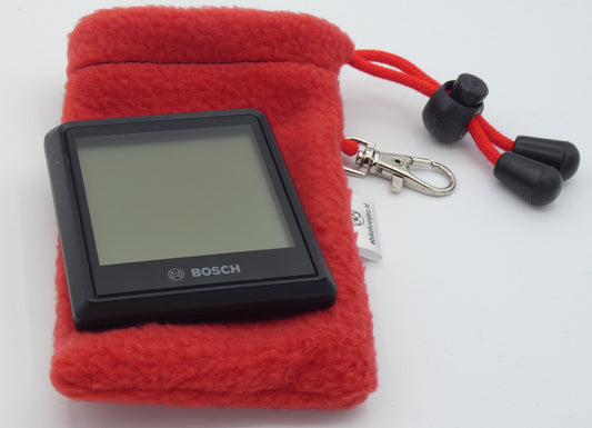 Ebike hoesje M display Bosch intuvia 100 Rood DLX