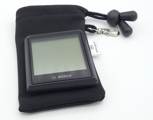 Ebike hoesje M display Bosch intuvia 100 zwart softshell DLX