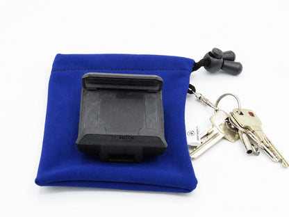 Ebike hoesje L display Konings blauw softshell DLX