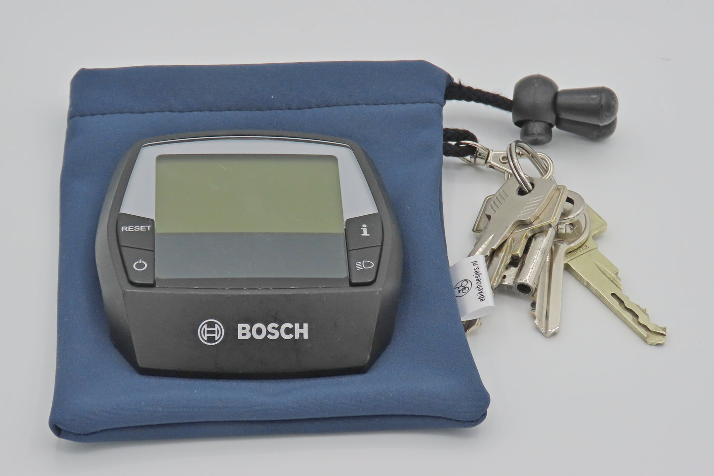 Ebike hoesje L display Jeans Blauw softshell DLX
