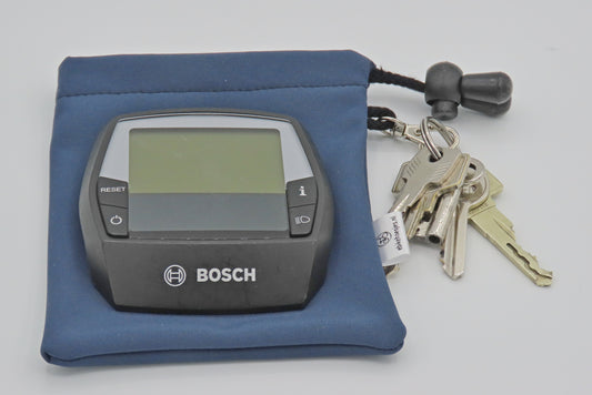 Ebike hoesje L display Jeans Blauw softshell DLX