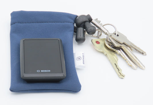 Ebike hoesje S display Jeans blauw softshell DLX