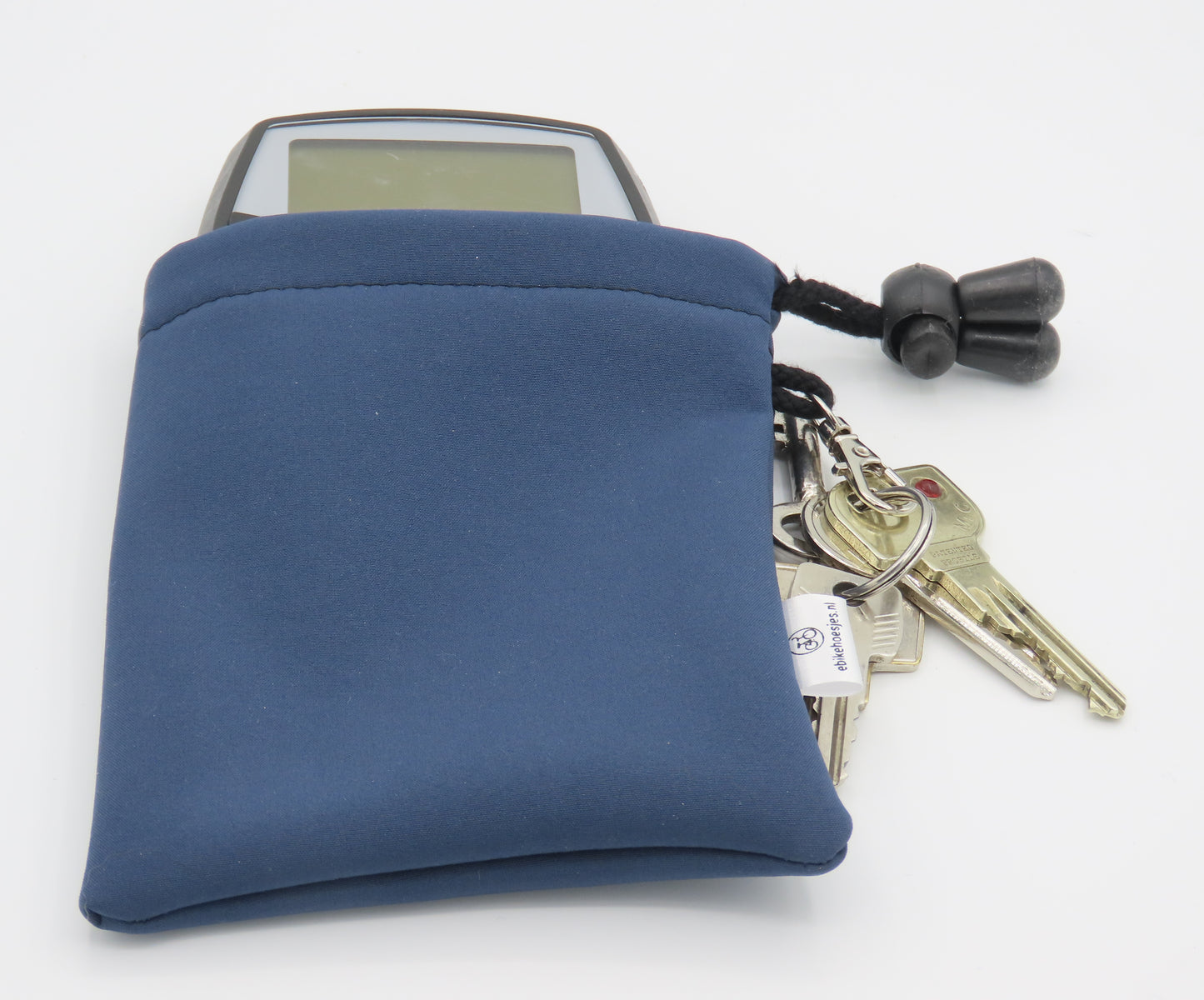 Ebike hoesje L display Jeans Blauw softshell DLX