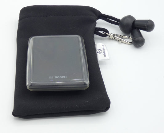 Ebike hoesje M display Bosch Kiox 500 zwart softshell DLX