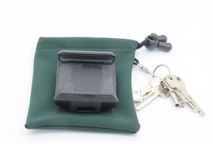Ebike hoesje L display Mos groen softshell DLX