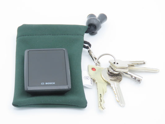 Ebike hoesje S display Mos groen softshell DLX
