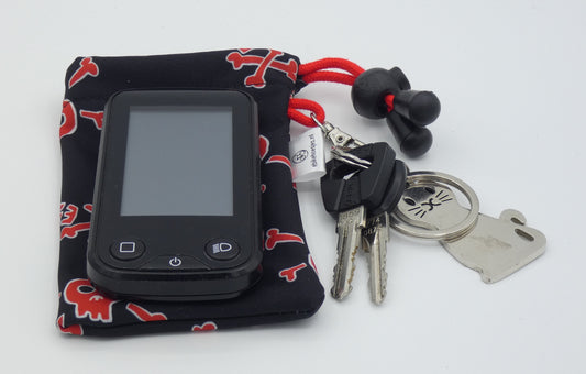 Ebike hoesje S display Shimano 6100 Doodshoofd softshell DLX