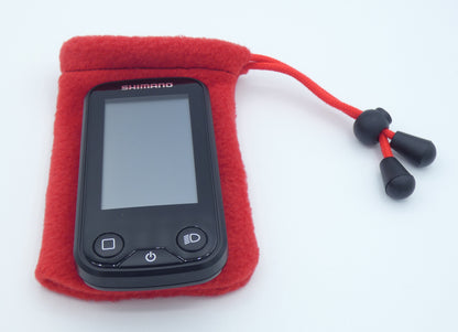 Ebike cover S display Red Fleece DLX