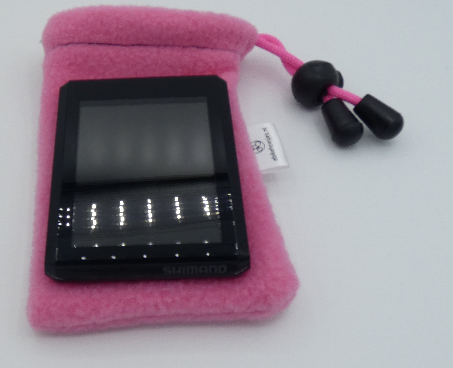 Ebike hoesje M display Fuchsia Fleece DLX