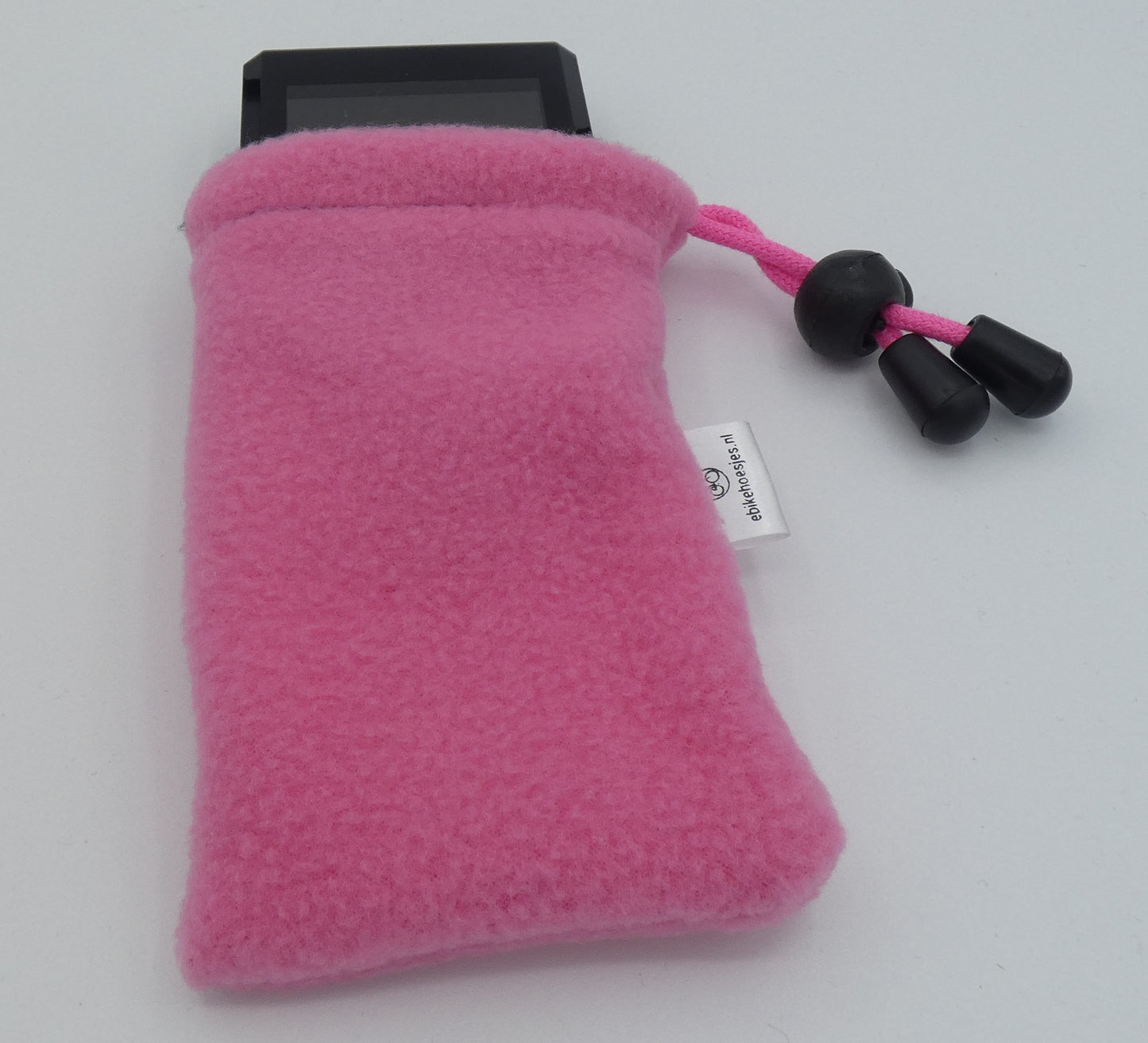Ebike hoesje M display Fuchsia Fleece DLX