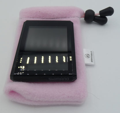 Ebike hoesje M display Licht rose Fleece DLX