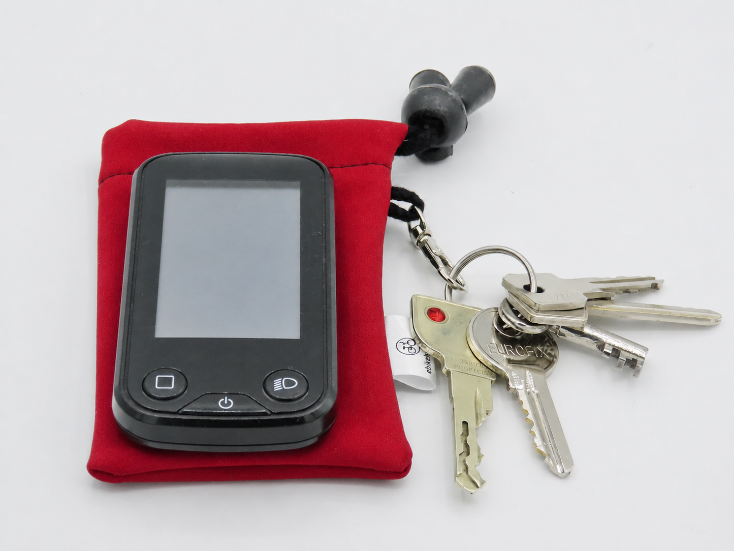 Ebike hoesje S display Rood softshell DLX