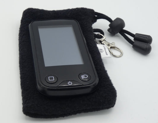 Ebike hoesje S display shimano 6100 Zwart DLX