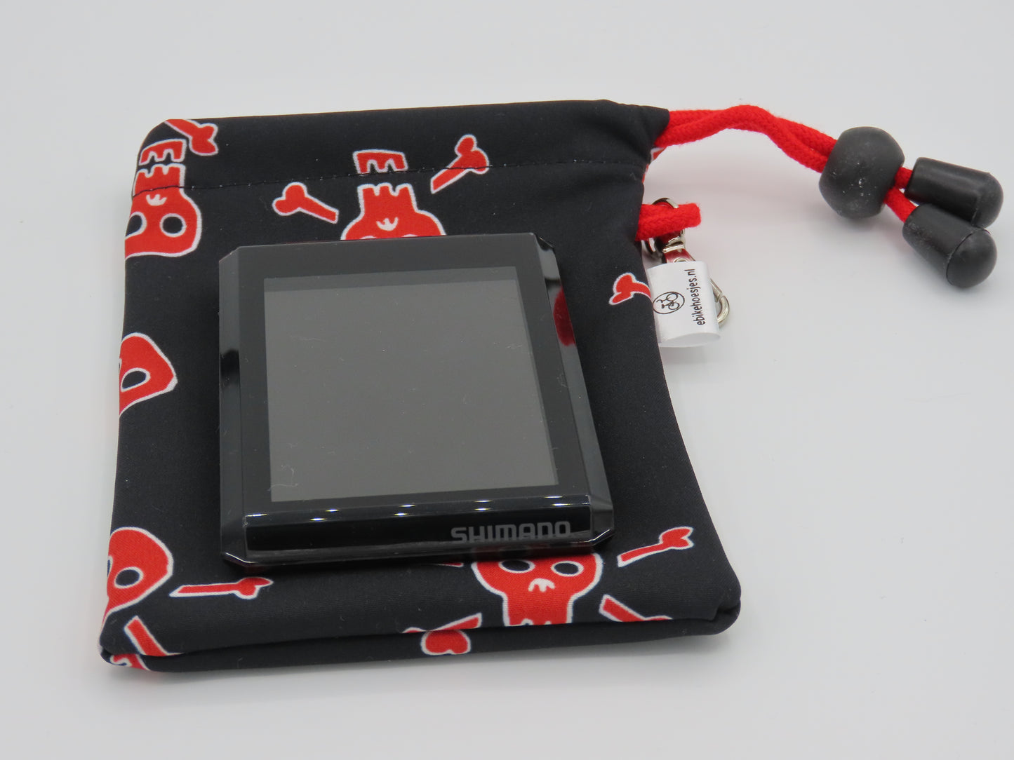 Ebike hoesje M display Doodshoofd softshell DLX