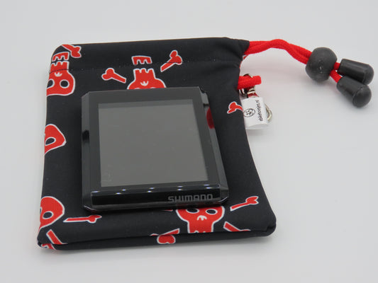 Ebike hoesje M display Doodshoofd softshell DLX