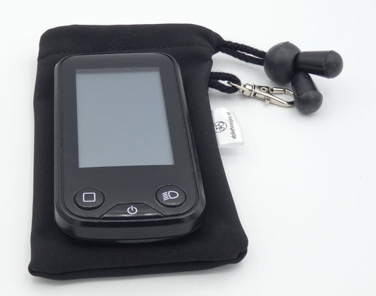 Ebike hoesje S display Shimano 6100 zwart softshell DLX