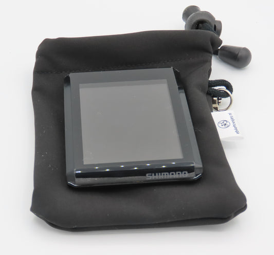 Ebike hoesje M voor het shimano SC-EN610 display Zwart softshell DLX