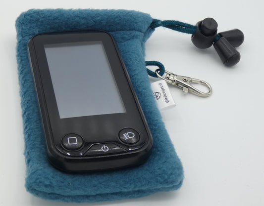 Ebike hoesje S display shimano 6100 Turquoise  DLX